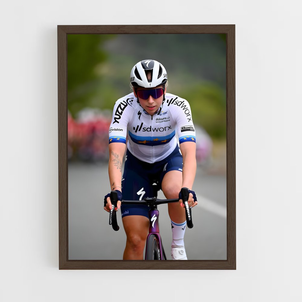 Poster Lorena wiebes – affiche Cyclisme (vue 5)